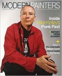 May 2012 issue of Modern Painters featuring Mike Kelley on the cover. 