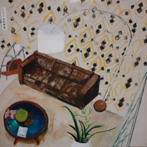 Tracy Fitzgerald, Sitting Room, 2012  (Image courtesy of Artfetch)