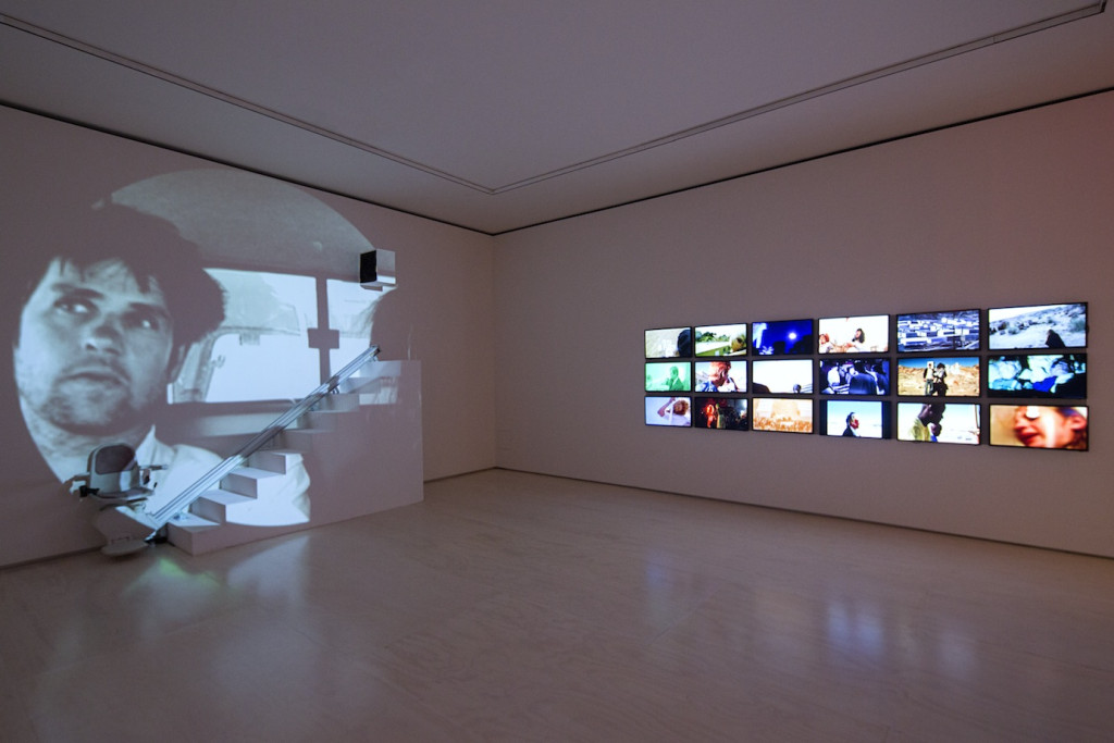 Christoph Schlingensief, Installation view, MoMA PS1, NY, Photograph by Matthew Septimus, 2014