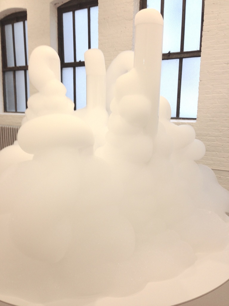 David Medalla, Cloud Canyons, Installation view, Venus Over Manhattan, New York, Independent November, 2014