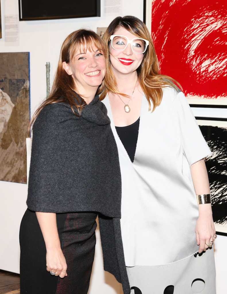 Kate Fowle and Bridget Finn at the ICI Annual Benefit and Auction, Cipriani, NY, 2014, Photograph by David X Prutting, BFAnyc