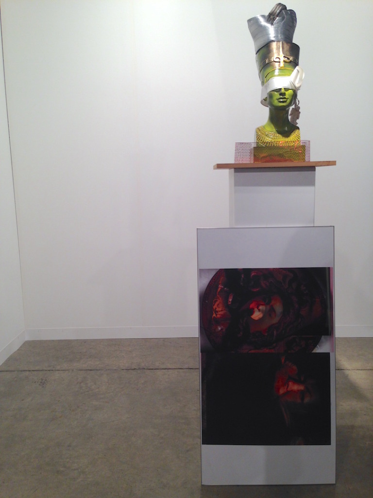 Isa Genzken, Installation view, Galerie neugerriemschneider, Berlin, Art Basel Miami Beach, Photo by Katy Hamer, 2014