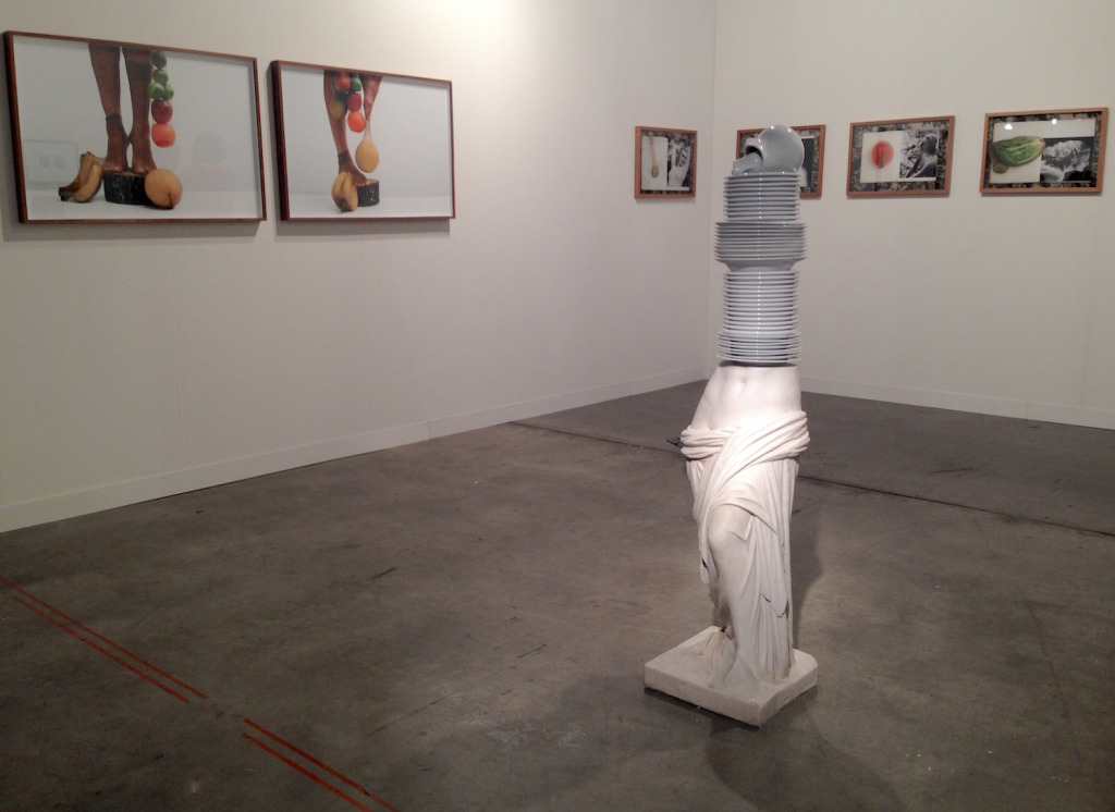 Nino Cais, Installation view with Central Galeria de Arte, Sao Paolo, Art Basel Miami Beach, Photo by Katy Hamer, 2014