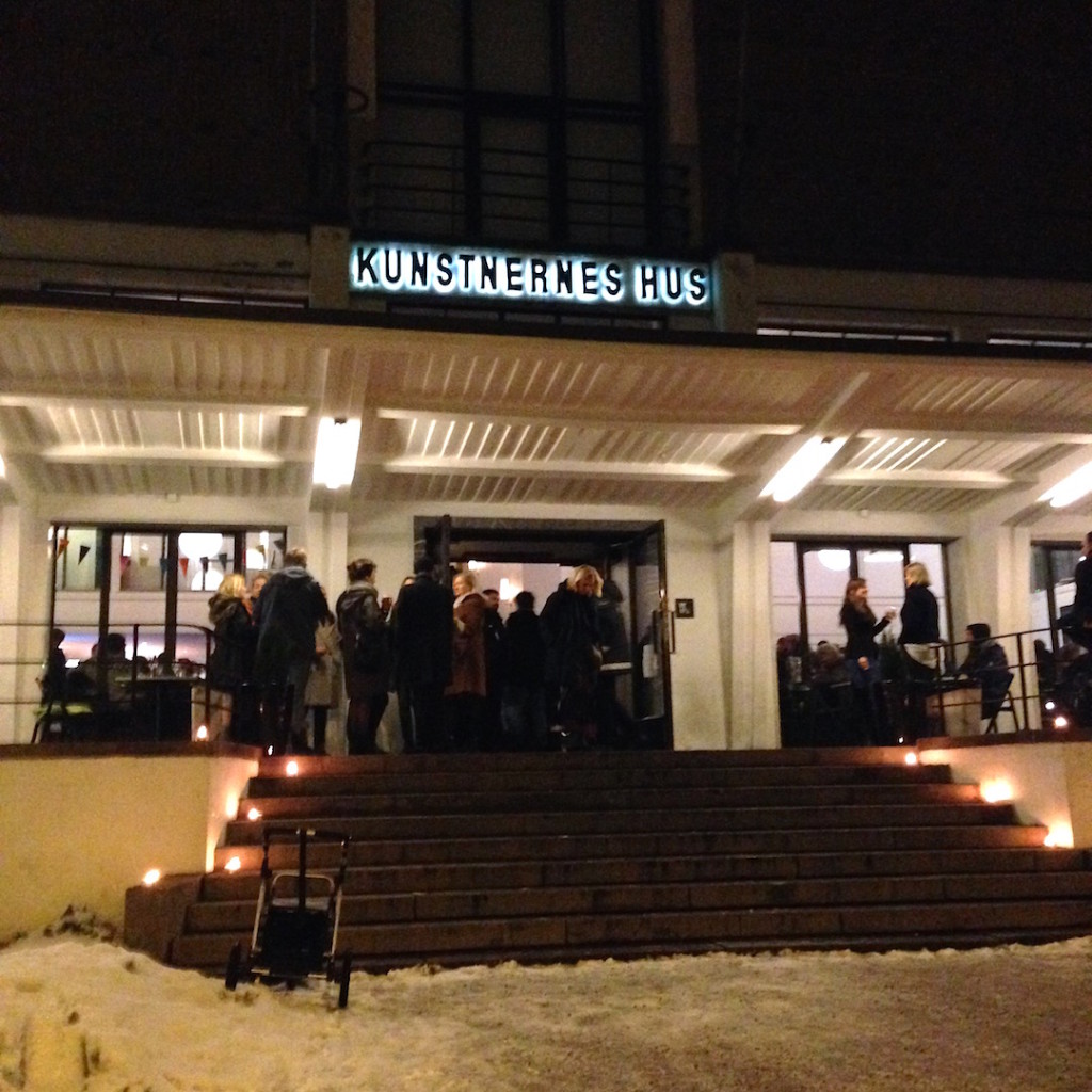 Exterior view, Kunstnernes Hus, Oslo, Photograph by Katy Hamer