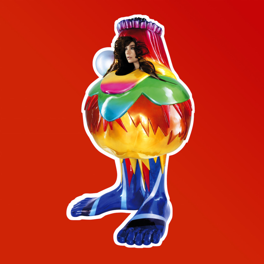 Bjork, Costume by Bernhard Willhelm, German, born 1972 Body Sculpture, 2007 Styrofoam with laquer spray paint 72 × 38 × 38" (182.9 × 96.5 × 96.5 cm), Museum of Modern Art, 2015 