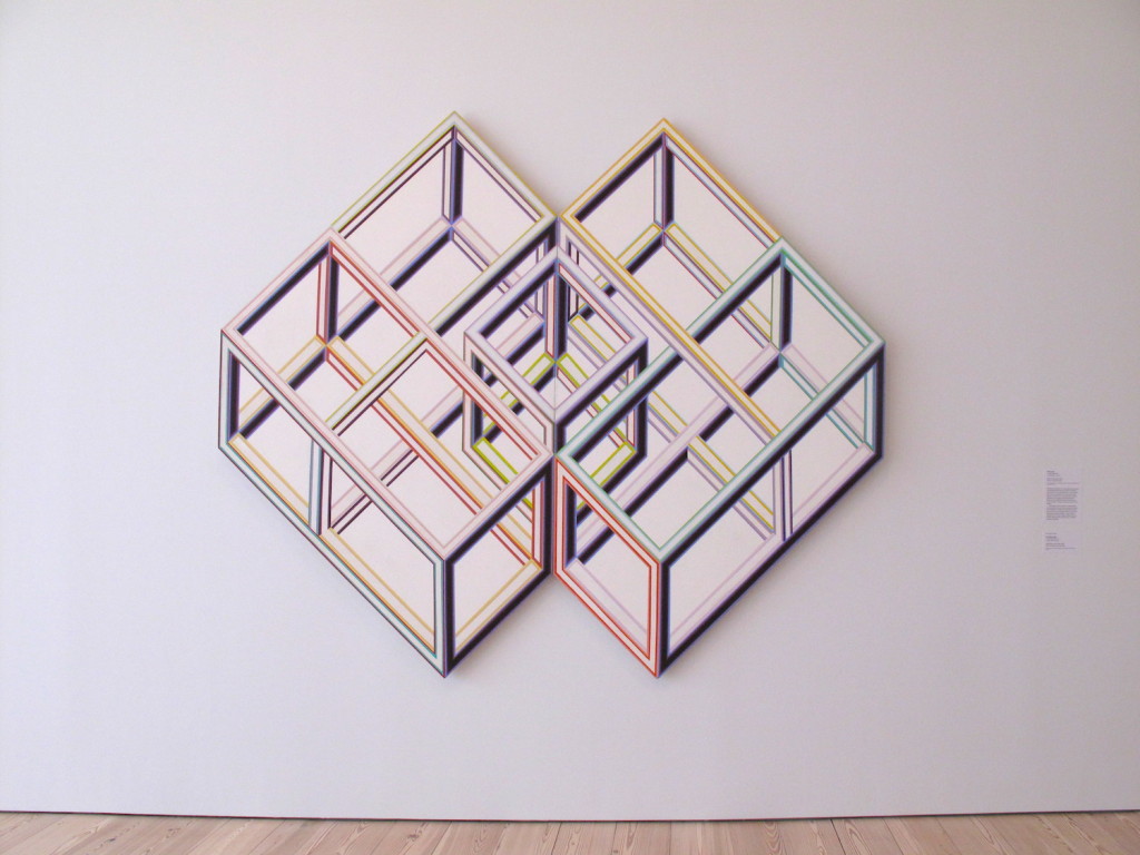 Alvin Loving, Rational Irrationalism, Acrylic on shaped canvas, 1969, Whitney Museum of American Art, Photograph by Katy Hamer, 2015