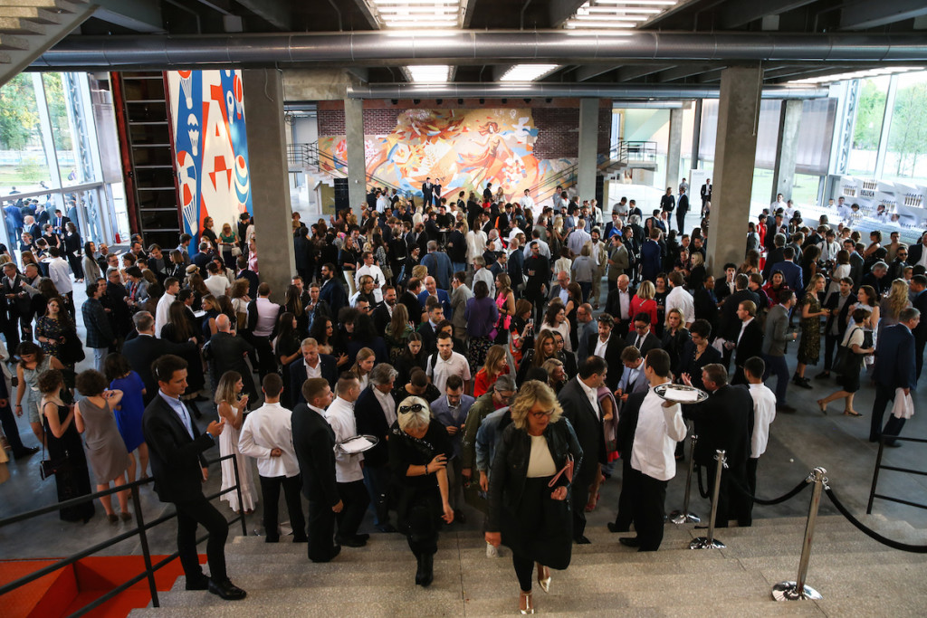 Garage Museum-atmosphere, Opening of the Garage Museum of Contemporary Art, Moscow, Image courtesy of BFA, 2015