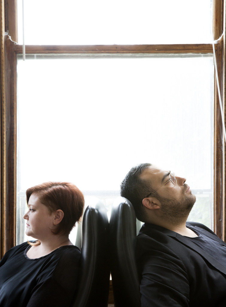 PATRON Directors Julia Fischbach and Emanuel Aguilar, Photo Credit: Sarah Pooley, Image courtesy of the gallery, 2015