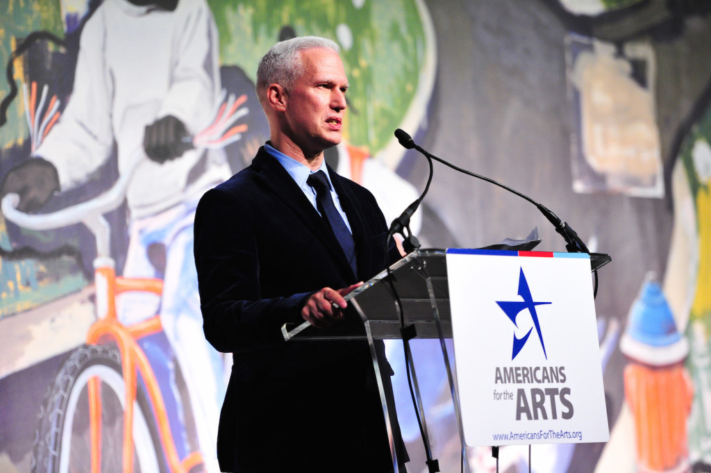 Klaus Biesenbach, Americans for the Arts Awards, Cipriani, NY, Photograph courtesy of BFA, 2015