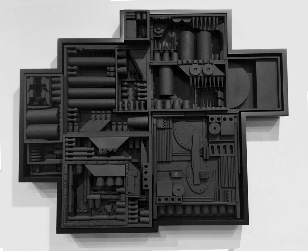 Louise Nevelson at Pace Gallery, NY, Art Basel Miami Beach, Photograph by Vikki Tobak, 2015