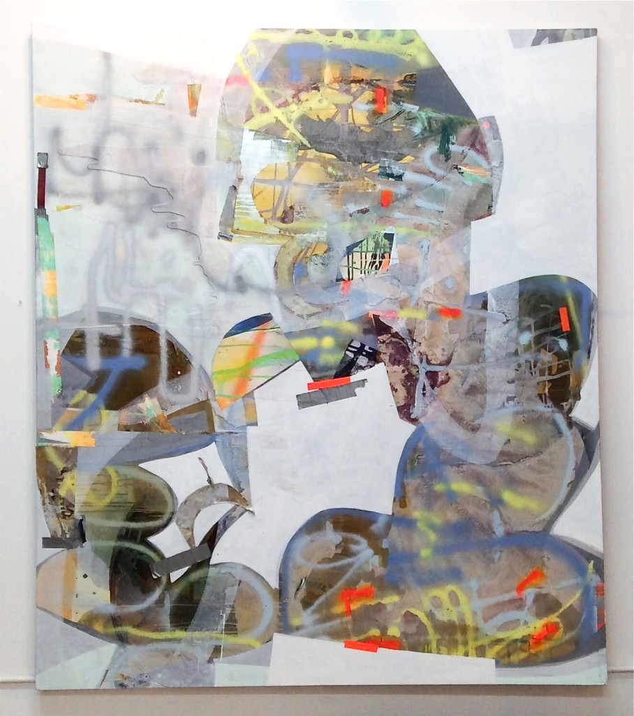 Erika Ranee, For Real 84 x 72 (2015), Mixed Media on Canvas, 84 in x 72 in, Photograph courtesy of the artist, 2015