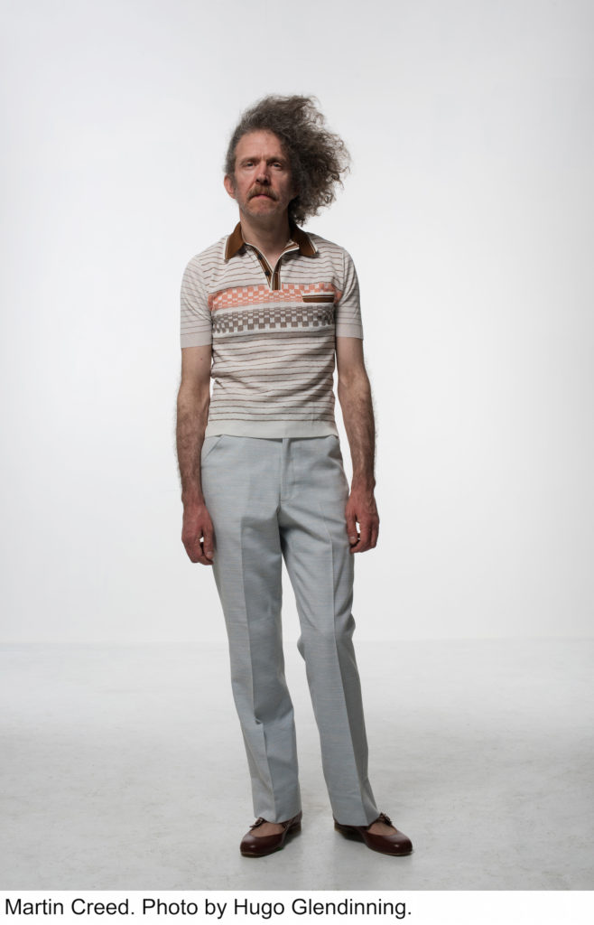 Martin Creed, Photograph by ________, Courtesy of the Park Avenue Armory, NY, 2016